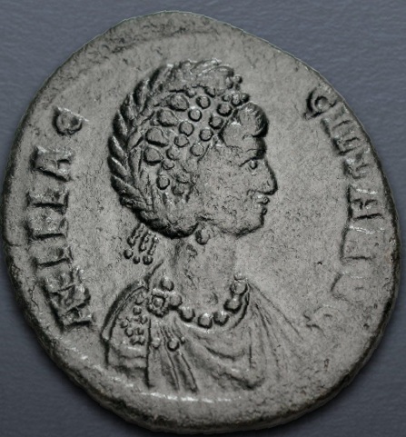 Aelia Flaccilla, 383 CE (Constantinople mint - 1st officina - AE)